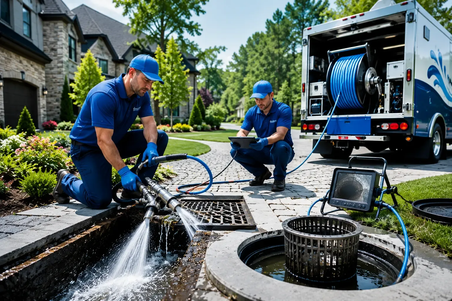 Local outdoor drain cleaning professionals in Leasburg, NC